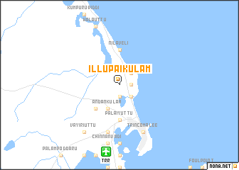 map of Illupaikulam