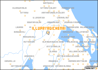 map of Illupayadichenai