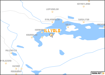 map of Illyalo
