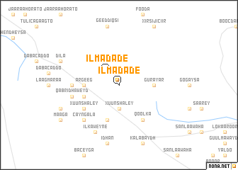 map of Ilmadade