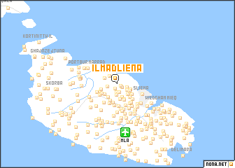 map of Il-Madliena