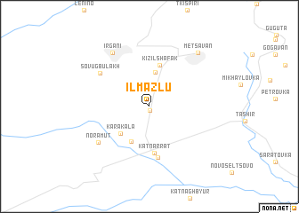 map of Ilmazlu