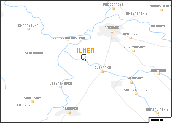 map of Il\