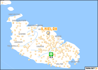 map of Il-Mielaħ