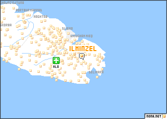 map of Il-Minżel