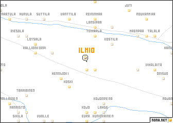 map of Ilmiö