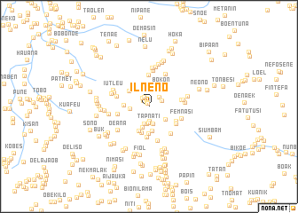 map of Ilneno