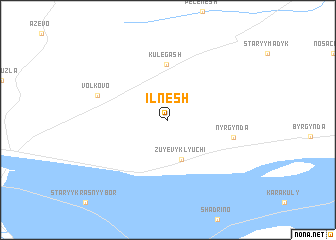 map of Il\