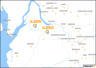 map of Iloani