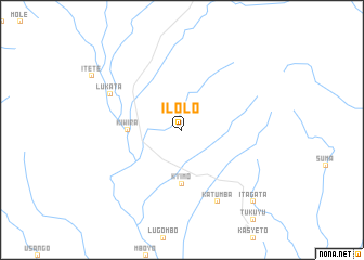 map of Ilolo