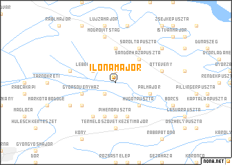 map of Ilonamajor