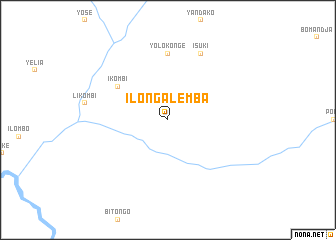 map of Ilongalemba