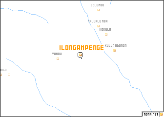 map of Ilonga-Mpenge