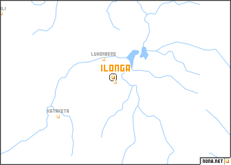 map of Ilonga