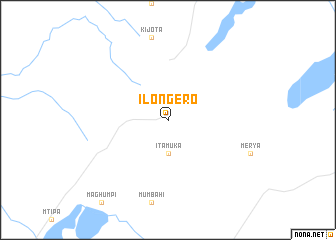 map of Ilongero