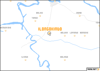 map of Ilongo-Kindo