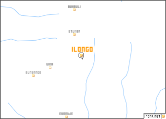 map of Ilongo