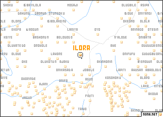 map of Ilora