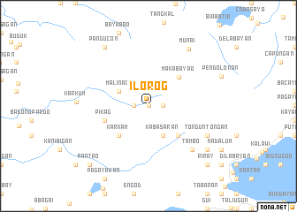 map of Ilorog