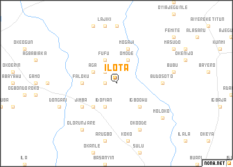 map of Ilota