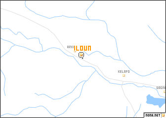 map of Īlo Un