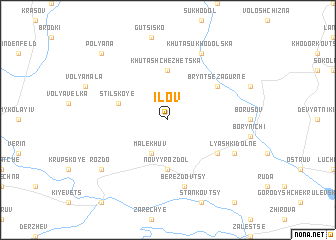 map of Ilov