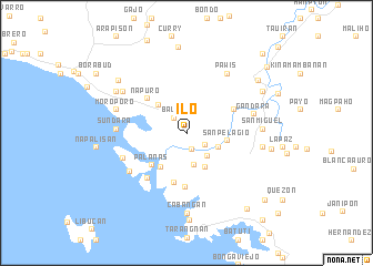 map of Ilo