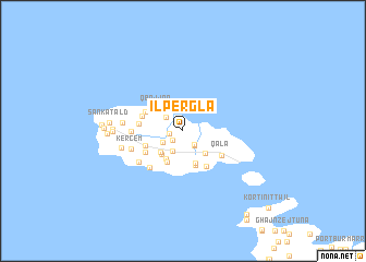 map of Il-Pergla