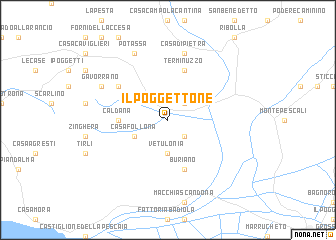 map of Il Poggettone