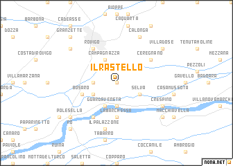 map of Il Rastello