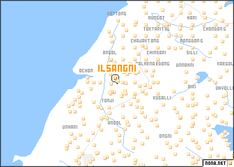 map of Ilsang-ni