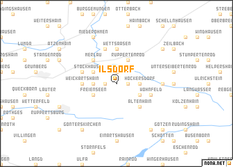 map of Ilsdorf