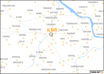 map of Ilsin