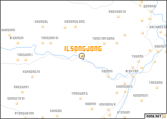 map of Ilsongjŏng