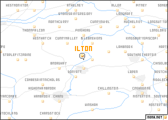 map of Ilton