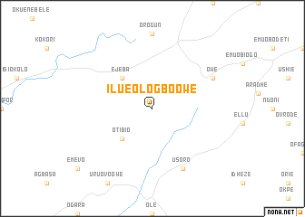 map of Ilueologbo Owe