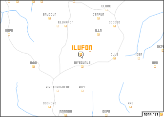 map of Ilufon