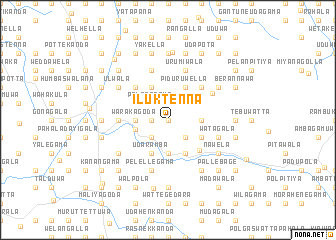 map of Iluktenna