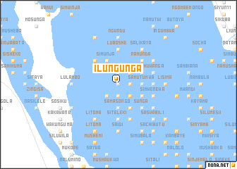 map of Ilungunga
