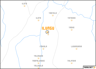 map of Ilungu