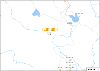 map of Ilunuma