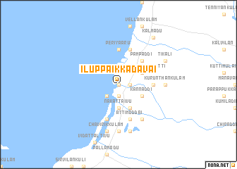 map of Iluppaikkadavai