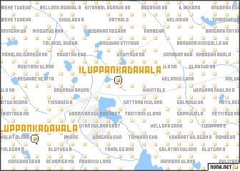 map of Iluppankadawala