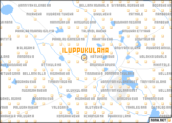 map of Iluppukulama