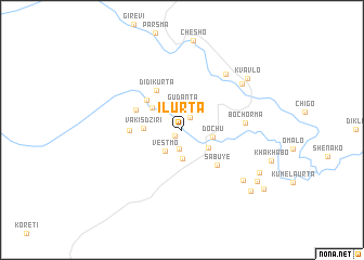 map of Ilurta