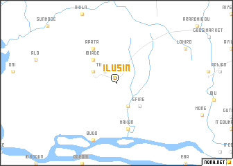 map of Ilusin