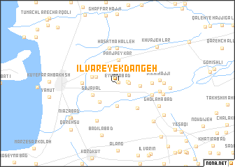 map of Īlvār-e Yek Dāngeh