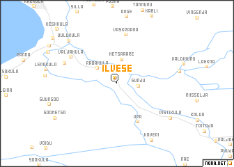 map of Ilvese