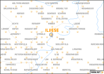 map of Ilvese