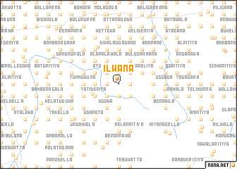 map of Ilwana